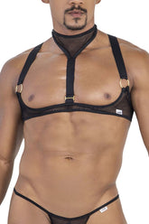 Harnais en maille CandyMan 99809, couleur noir